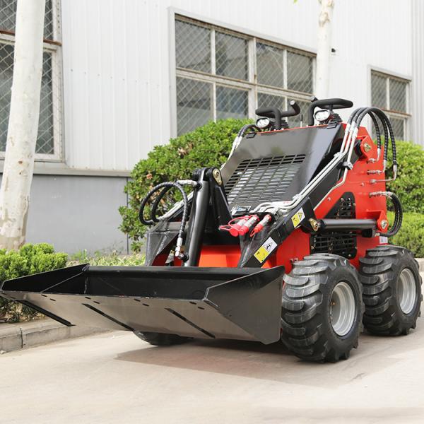 ZHONGMEI Mini Telescopic Wheel Loader Tracked e 900kg rodado 1200kg Mini Skid Steer Loader