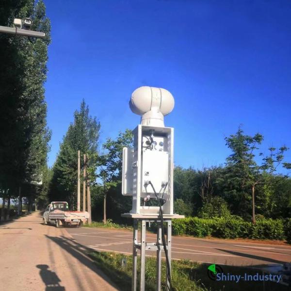 24GHz Frequency Drone Surveillance Radar Ground Steel Bracket Or Tripod Installation