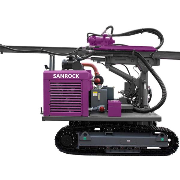 Pile Driving Equipment Groundwork Solar Pile Drilling Rig Hydraulic Screw Pile Driver