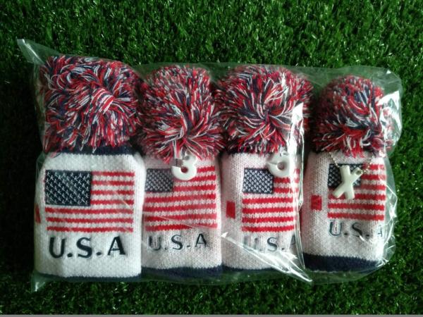knitted head cover , golf knitted head cover , golf head cover  , golf headcover