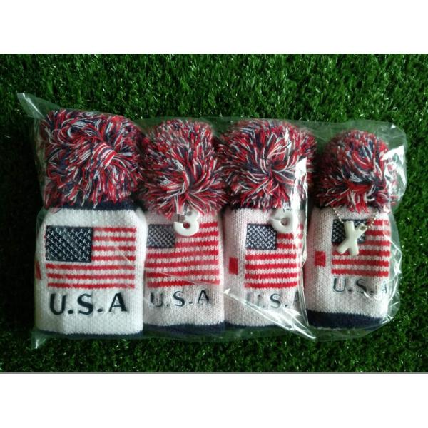 knitted head cover , golf knitted head cover , golf head cover  , golf headcover