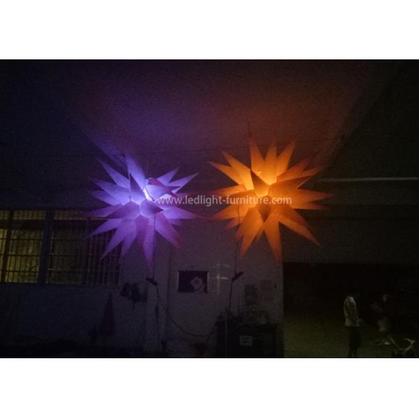 Красивые раздувные украшения звезды света/смертной казни через повешение СИД осв