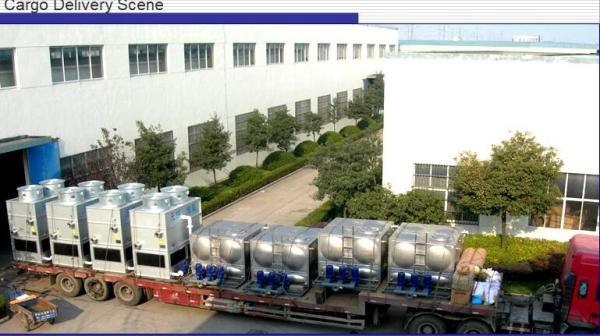 Most Energy Efficient Closed Circuit Fluid Cooler 1× 65000 M3/H Blowing Rate