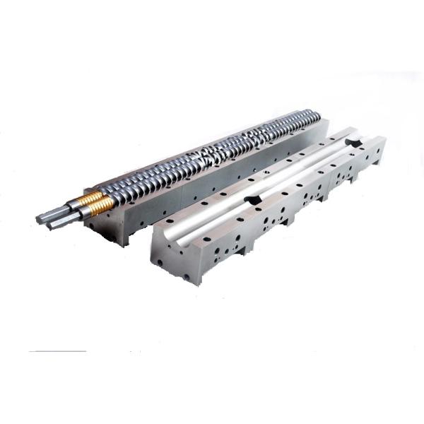 Винт штрангпресса дизайна винта штрангпресса двойного вала винта пластиковый разделяет материал WR15E