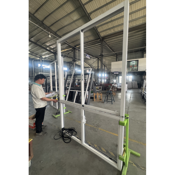 5+15A+5MM Double Glazed White Aluminium Sliding Windows  Casement Door For Sunroom Project