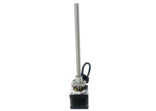 Tensão híbrida 1,4 do ângulo da etapa do motor deslizante 1.8° do parafuso da bola do Nema 14 (35mm)/2.9V 1.5A atual, 4 fios de ligação