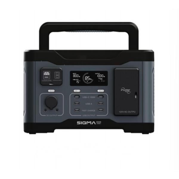 1000W Portable Electric Power Station LifePO4 For Emergency Energy Storage