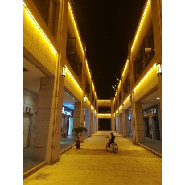 Waterproof SMD5050 DC24V LED Strip Wall Washing Lamp for Hotels and Office Facades
