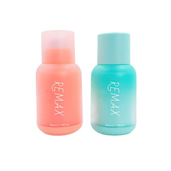 30ml 50ml Rainbow Color Vacuum PET Plastic Material Double-Layer Lotion Bottle Chinese Manufacturer