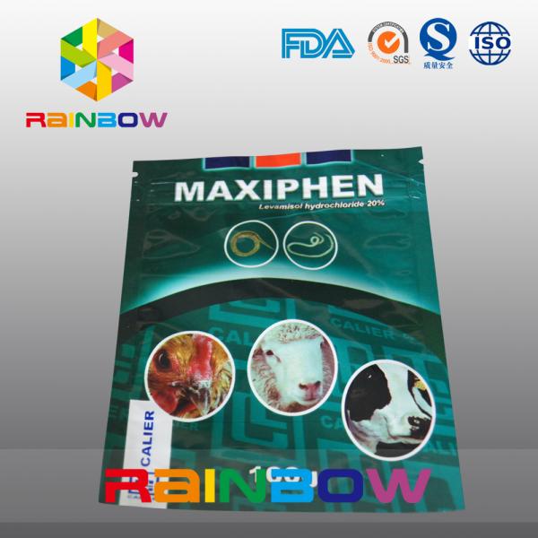 Молочная корова мешка еды любимчика алюминиевой фольги стоит вверх упаковка еды