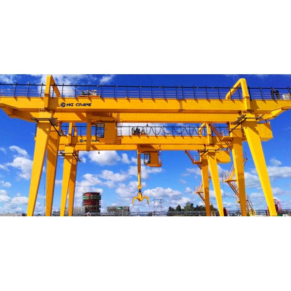 30M Max Lifting Height Double Girder Gantry Crane with Customized Lifting Speed for 5ton 10ton 20 Ton Loads