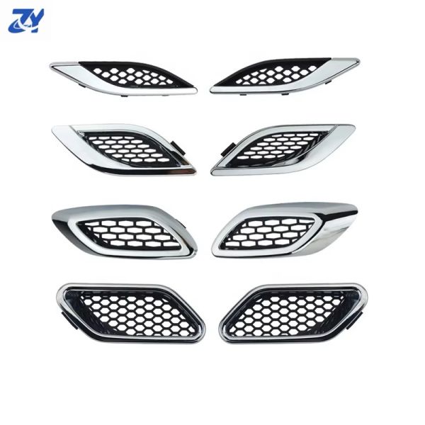 Side Air Intake Blade Grille Plastic Side Outlet Vent Mesh Grille for Maserati Ghibli GT
