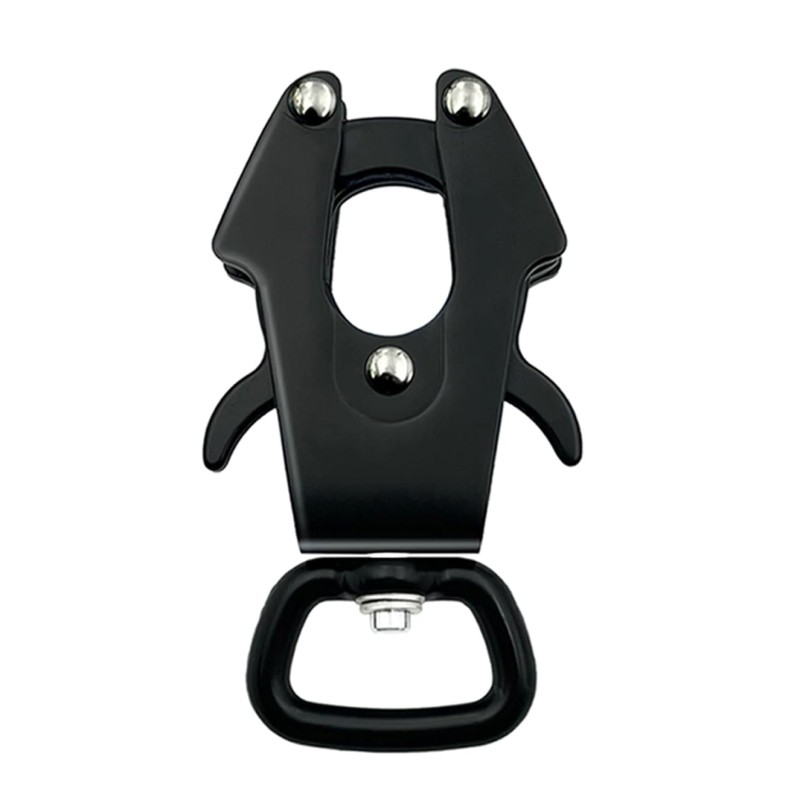 Frog Clip Dog Leash Clasp 360 Degree Swivel Clip Heavy Duty Quick Release and Locking Dog Leash Buckle Hook for Pet Collar