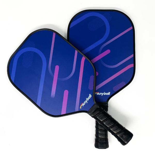 Glass Fiber Pickleball Paddle Set Single Pickle Racket With Optional Packs