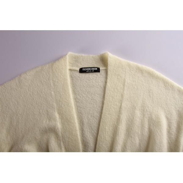Ladies Cream Longline Belted Cardigans S M L XL