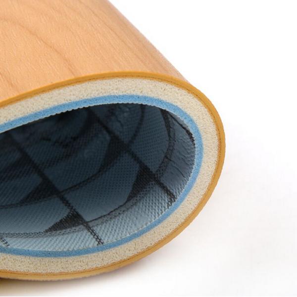 Покрытие пола винила ПВК стиля камня самоцвета на площадка для бадминтона слой носки 1.2мм до 1,5 Мм