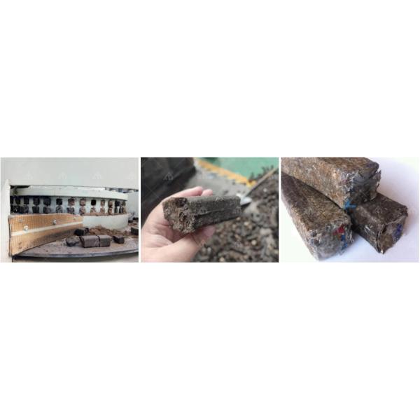 RDF Briquette Press Machine for Wood Sawdust and Plastic Waste