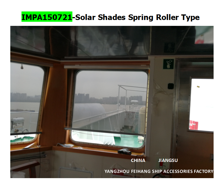 Solar blinds-Solar Shades Spring Roller-Anti glare sunscreen-FEIHANG MARINE