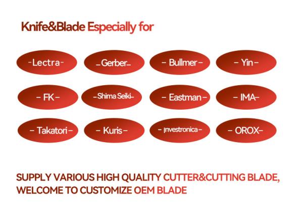 Blade For FK 389*8.5*2.4mm for auto cutting machine single hole knife