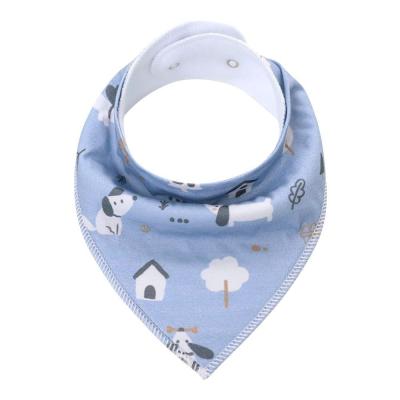 24 Months Organic Cotton Drool Bibs Unisex Newborn Bibs With Adjustable Snaps