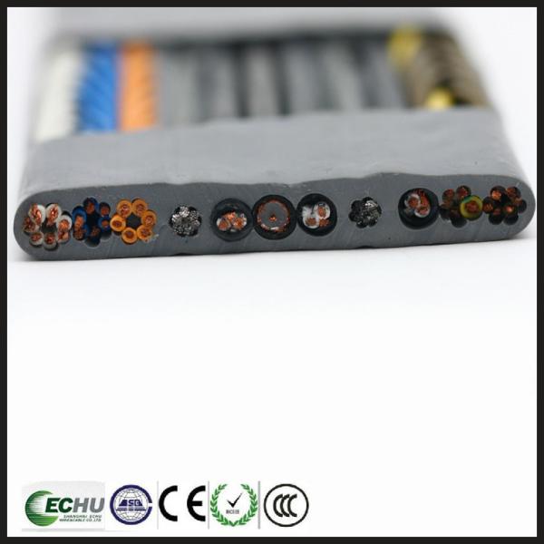 Video Flat Elevator Cable, ECHU Cable, ECHU Elevator Cable TVVBPG, Traveling Cable