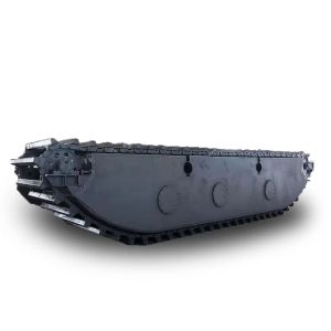 Customized Floating Amphibious Excavator Pontoon Q355B Q690 Q345BUndercarriage