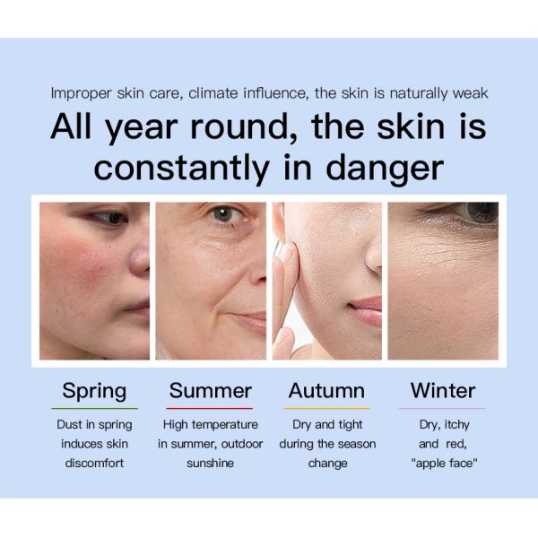 Customization Deep Moisture Hydrating Anti Age  Nourishing Type 3 Skincare Face Serum Collagen Repairing Soothing Mist Spray