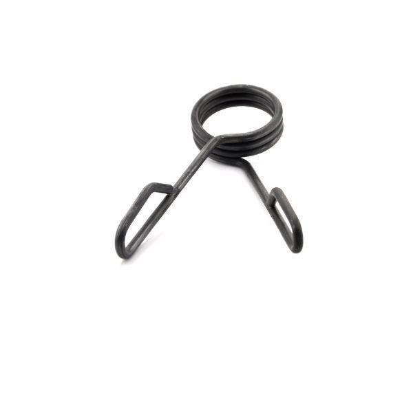A única espiral dobro de aço inoxidável da mola de torsão zinca o torque alto chapeado