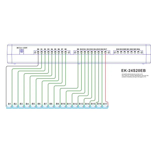 Enerkey 20A Smart Balancer 4S 8S 12S 16S 20S 24S 40A 60A with CAN and Bluetooth Active balancer for Electric Vehicle