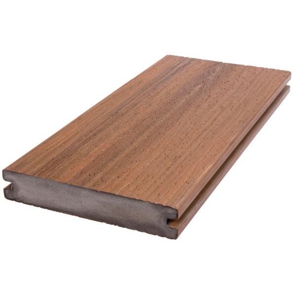 Le bois de teck WPC plastique composite PVC revêtement de sol terrasse revêtement de sol écologique finition matte