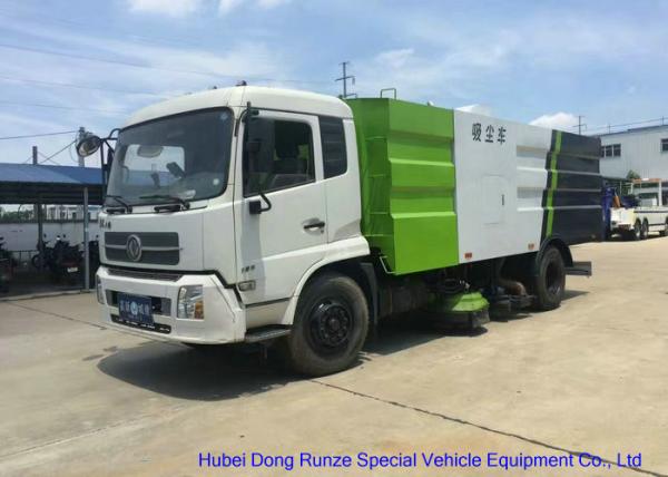 Kingrun Vacuum Road Sweeper Truck For Dust Suction , Street Sweeper Vacuum Truck