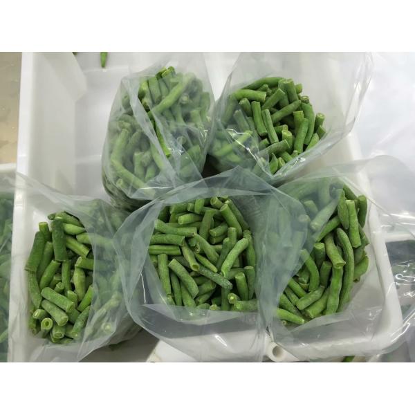 New Harvest 100% Natural Vegetables Fresh IQF Green Beans Cut For Catering