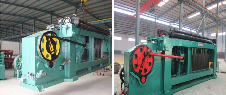 Automatic 60x80 Wire Netting Machine , Hexagonal Wire Mesh Machine