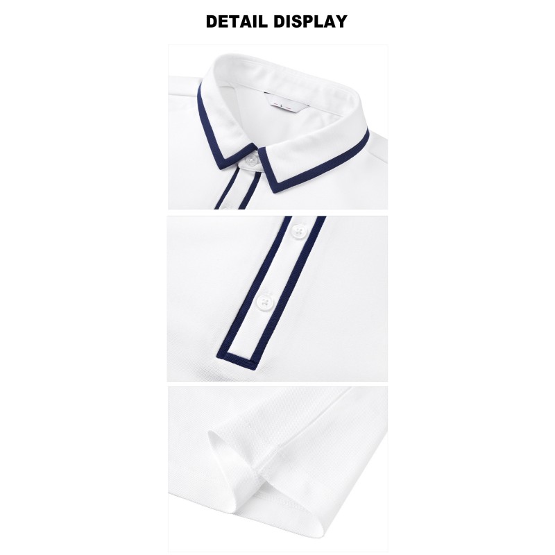 Men's Long Sleeve Golf Polo Shirts Winter Collared Simple Golf Casual Tops For Men