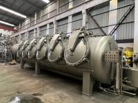 SUS 316L Low Liquor Ration High Temperature Spray Type Hank Yarn Dyeing Machine