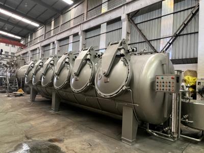 SUS 316L Low Liquor Ration High Temperature Spray Type Hank Yarn Dyeing Machine
