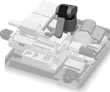 Степь вниз CNC инструмент шлифовальная машина Автоматическая загрузка и разгрузка