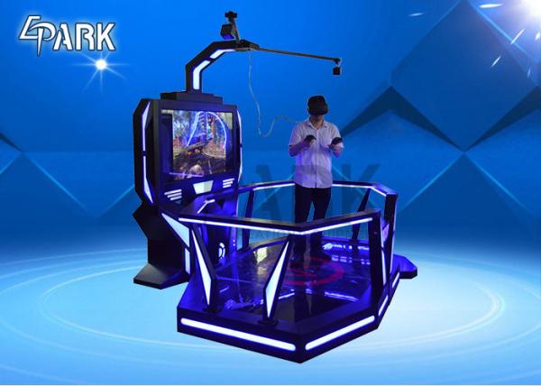 VR Space Walking Platform 9D VR Simulator Walking Platform Shooting Game Machine