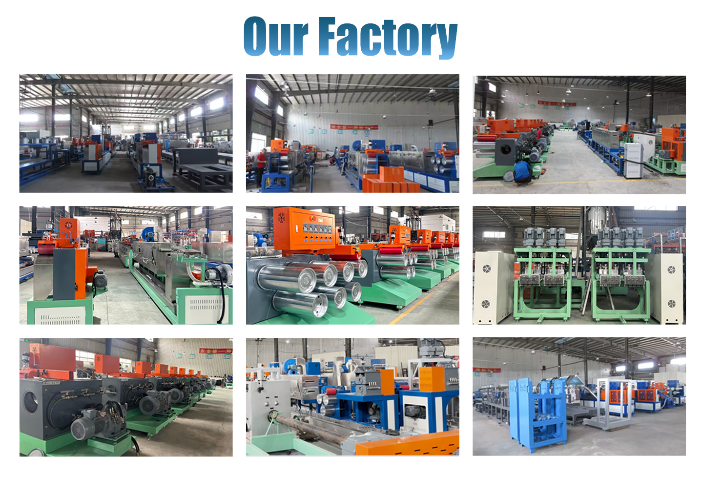PET Strap Making Machine Featuring Extrusion Cooling Traction Stretching Embossing Setting and Secondary Cooling