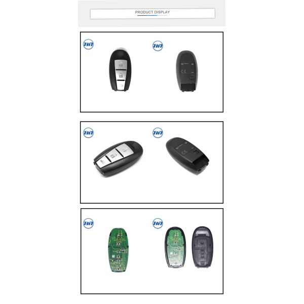 Remote Car Smart Key Fob with 3 buttons 433MHz 47 transponder chip for Keietsu