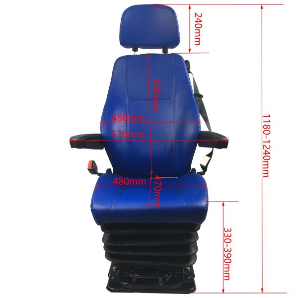 Сиденье водителя медицинского транспортного средства скорой помощи