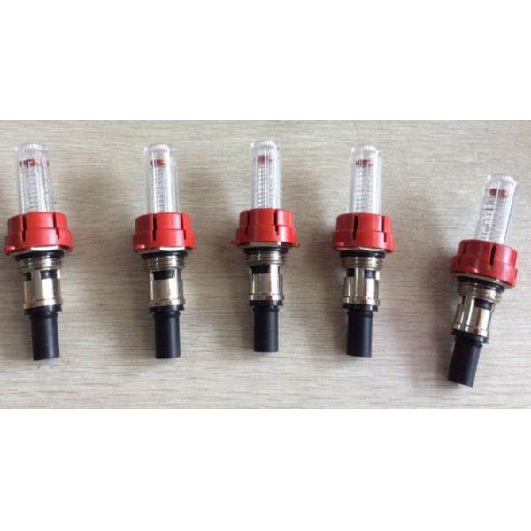 Os distribuidores do aquecimento Underfloor da água fluem bronze folheado a níquel do medidor/regulador 1/2”