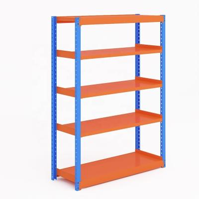 Easy Assembly Boltless 5 Layer Shelving Rack for Warehouse Storage Width 800-1800mm