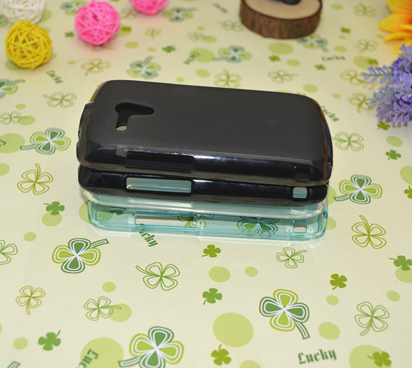 Caso fresco de la prenda impermeable del iPhone 5s de la PC del negro TPU/cubierta a prueba de choques de los accesorios