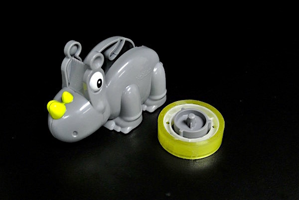 Two Horn Dinosaur Toy Animal Figures , Jungle Animal Figures For Fast Food Restaurant