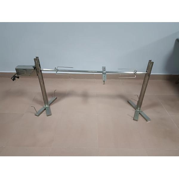 Roaster вертела барбекю UL 201 колеса стального Lockable ягнятся Roaster вертела