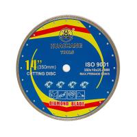 Corpo de aço de alta qualidade quente de Diamond Blade 65Mn da porcelana da imprensa 14inch ‘350×2.2/3.2×10×25.4mm com vida de corte longa