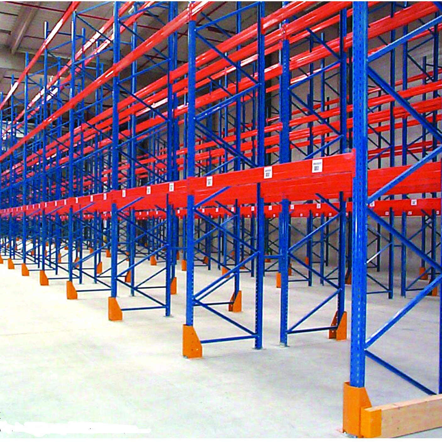 Industrial Pallet Storage Rack Selective Warehouse Shelving Cost Effective 2500kg Steel Frame System