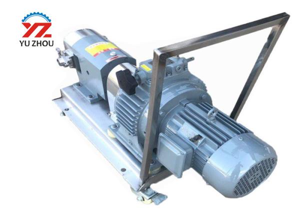 Customized Color Rotary Lobe Pump With Variable Frequency Gear Reducer Motor