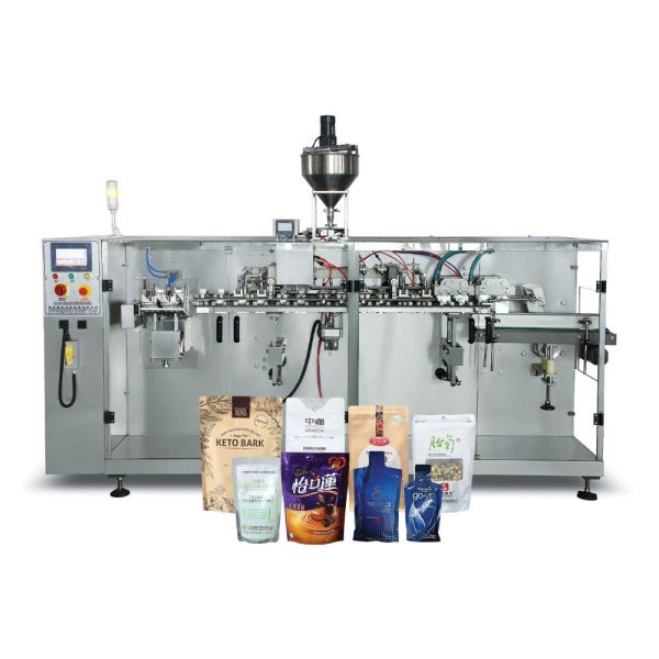 Fully Automatic Premade Pouch Filling Nuts Coffee Bean Horizontal multifunctional packaging machine